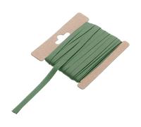 sourcing map 1/4 Inch Double Fold Bias Tape Continuous Bulk Cotton Bias Tape for Sewing Seaming Quilting Hemming Binding Crafts (Army Green 6 Yards)