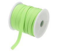 sourcing map 1/4 Inch Double Fold Bias Tape Continuous Bulk Cotton Bias Tape for Sewing Seaming Quilting Hemming Binding Crafts (Green 25 Yards)