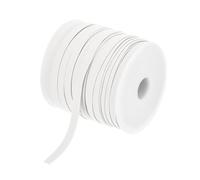 sourcing map 1/4 Inch Double Fold Bias Tape Cotton Continuous Bulk Bias Tape for Sewing,Seaming Quilting Hemming Binding Crafts (Light White 50 Yards)