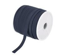 sourcing map 1/4 Inch Double Fold Bias Tape Cotton Continuous Bulk Bias Tape for Sewing,Seaming Quilting Hemming Binding Crafts (Navy Blue 25 Yards)