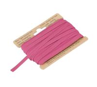 sourcing map 1/4 Inch Double Fold Bias Tape Polyester Continuous Bulk Bias Tape for Sewing,Seaming Quilting Hemming Binding Crafts (Rose Red 10 Yards)