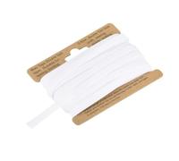 sourcing map 1/4 Inch Double Fold Bias Tape Polyester Continuous Bulk Bias Tape for Sewing,Seaming Quilting Hemming Binding Crafts (White 10 Yards)