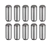 sourcing map 1/4-Inch x 3/4-Inch Dowel Pins, Heat Treated Alloy Steel for Extra Hardness, Bright Finish and Accurate Alignment 10pcs