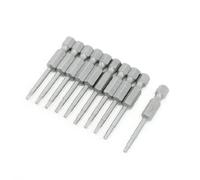 sourcing map 1/4" Quick Change Shank 2mm Magnetic Hex Screwdriver Bits 50mm Length 10pcs