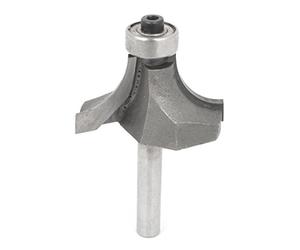 sourcing map 1/4" Shank End Bearing Roundover Bit Router Tool Replacement 1/4x1