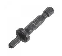 sourcing map 1/4" Swage Tube Expander Drill 1/4" Hex Handle Repairing Flaring Tool for Air Conditioning Copper Aluminum Pipe