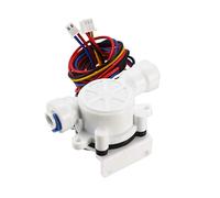 sourcing map 1/4in Quick Connect Hall Effect Liquid Water Flow Sensor Switch Flowmeter Counter Meter DC5V 0.05-0.8L/min