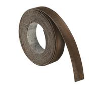 sourcing map 1.5cm x 4m Wood Veneer Edge Banding, Pre-Glued Flexible Eucalyptus Edging Strips, Iron on with Hot Melt Adhesive Wood Tape for Cabinet Repair and Furniture Restoration
