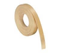 sourcing map 1.5cm x 8m Wood Veneer Edge Banding, Pre-Glued Flexible Pine Edging Strips, Iron on with Hot Melt Adhesive Wood Tape for Cabinet Repair and Furniture Restoration