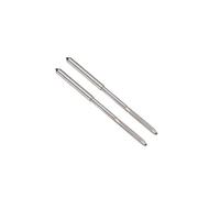 sourcing map 1.6mm Chucking Reamer, HSS Cobalt M35 Lathe Machine Reamer D4 4 Straight Flutes, Round Shank Milling Cutting Tool, for Stainless Steel Alloy Copper Metal, 2pcs