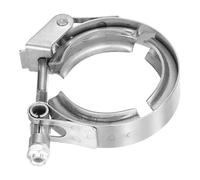 sourcing map 1.75" Quick Release V Band Clamp 304 Stainless Steel for Exhaust Systems Downpipe Exchange Exhaust Accessories, Adjustment Range 45mm / 1.77inch