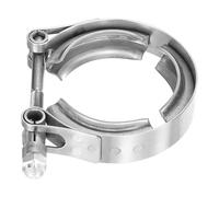 sourcing map 1.75" V Band Clamp 304 Stainless Steel for Exhaust Systems Downpipe Exchange Exhaust Accessories, Adjustment Range 45mm / 1.77inch