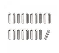 sourcing map 1.8x8mm Dowel Pins, 20pcs 304 Stainless Steel Round Head Flat Chamfered End Dowel Pin Bunk Bed Pins Shelf Pegs Support Shelves Fasten Elements