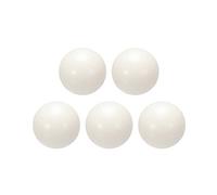 sourcing map 1-inch PA Nylon Solid Plastic Balls, Precision Bearing Ball 5pcs