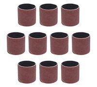 sourcing map 1 Inch x 1 Inch Sanding Sleeves 120 Grits Sandpapers Band Drums 10 Pcs