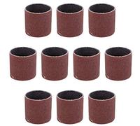 sourcing map 1 Inch x 1 Inch Sanding Sleeves 180 Grits Sandpapers Band Drums 10 Pcs