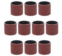 sourcing map 1 Inch x 1 Inch Sanding Sleeves 80 Grits Sandpapers Band Drums 10 Pcs