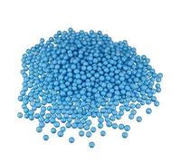 sourcing map 1 Pack 0.3" Blue Polystyrene Foam Ball Beads Round for the Arts, DIY Crafts, Party Decorations, Fillings of Vase Pillow