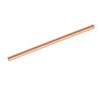 sourcing map 1 Pack Pure Copper Round Rod 10mm/0.39 Inch Diameter 200mm/8 Inch Length Solid Copper Rod Lathe Bar Stock for DIY Metal Craft Metal Working Hobbies
