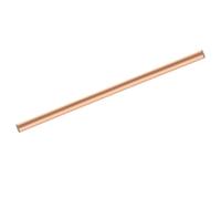 sourcing map 1 Pack Pure Copper Round Rod 10mm/0.39 Inch Diameter 250mm/10 Inch Length Solid Copper Rod Lathe Bar Stock for DIY Metal Craft Metal Working Hobbies
