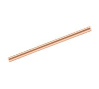 sourcing map 1 Pack Pure Copper Round Rod 12mm/1/2 Inch Diameter 300mm/11.8 Inch Length Solid Copper Rod Lathe Bar Stock for DIY Metal Craft Metal Working Hobbies