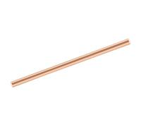sourcing map 1 Pack Pure Copper Round Rod 13mm/0.5 Inch Diameter 330mm/13 Inch Length Solid Copper Rod Lathe Bar Stock for DIY Metal Craft Metal Working Hobbies
