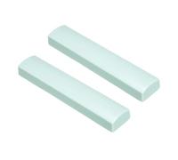 sourcing map 1 Pair Calligraphy Paper Weights, 7.1" Wooden Paperweight Desk Accessory for Home Office Calligraphy Practice Drawing Writing, Gift for Writers Professionals, Green