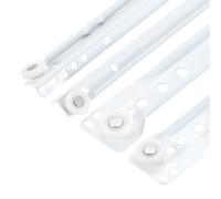 sourcing map 1 Pair Drawer Slides, 16 Inch Soft Close Drawer Slide Heavy Duty Side Bottom Mount Drawer Glides Replacement for Cabinet Dresser Drawers