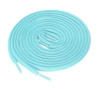 sourcing map 1 Pair Sneakers Replacement Oval Half Round Shoelace Athletic Shoestring for Men Women Light Sky Blue 180cm/70.87"