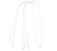 sourcing map 1 Pair Sports Sneaker Shoes Laces Round Shoelaces String White 115cm
