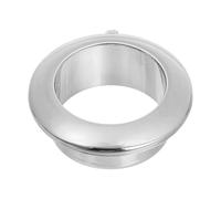 sourcing map 1 Pcs 0.98 inch (25mm) Nylon Desk Grommets, Plastic Cable Hole Cover, Wire Cord Cable Organizer for Computer Desk Cabinet, Silver