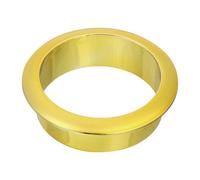 sourcing map 1 Pcs 1.97 inch (50mm) Nylon Desk Grommets, Plastic Cable Hole Cover, Wire Cord Cable Organizer for Computer Desk Cabinet, Gold