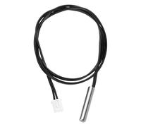 sourcing map 1 Pcs 10K NTC Thermal Sensor Probe, Stainless Steel Sensitive Temperature Sensor Probe 17.7 Inch Digital Thermometer Extension Cable Temp Sensor