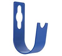 sourcing map 1 Pcs 8.27x4.33 Inch Garden Hose Hanger, Heavy Duty Water Hose Hanger, Hose Storage Wall Mount Holders, Storage Hook for Agriculture Garden, Blue