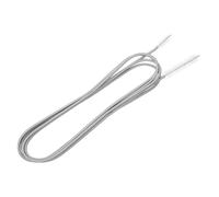 sourcing map 1 Pcs AC Drain Line Cleaner Tool Brush, 86.6 Inch Long Drain Brush Flexible Tube Brush with Long Brush, Refrigerator Car Cleaning Brush for Straw, Hose Pipe(Stainless Steel White)