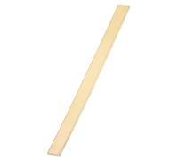 sourcing map 1 Pcs Brass Flat Bar Stock, 0.24"x0.79"x12" Square Metal Solid Brass Bars for Knife Making DIY Handicrafts Architectural Decoration Industry Thermal Conductivity