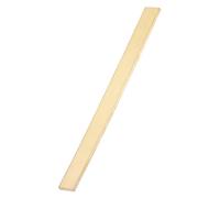 sourcing map 1 Pcs Brass Flat Bar Stock, 0.31"x0.79"x12" Square Metal Solid Brass Bars for Knife Making DIY Handicrafts Architectural Decoration Industry Thermal Conductivity