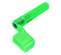sourcing map 1 Pcs Dark Green Plastic Guitar String Winder Speed Peg Puller Bridge Guitar Strings Tuners Winding Device Change Strings Tool Translucent Guitar Accessories