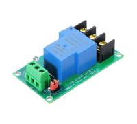 sourcing map 1 Pcs DC 12V 1 Channel Relay Module Switch Board Shield 30A High or Low Level Trigger for Electronics Industrial Home Automation