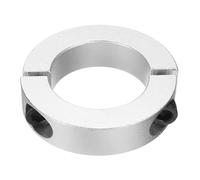 sourcing map 1 Pcs Double Split Shaft Collar, 60mm Bore Two Piece Clamping Collar 95mm OD 22mm Thickness, Aluminum Alloy Set Screw Split Collar