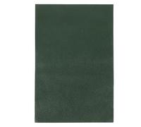 sourcing map 1 PCS Full Grain Leather Sheet 11.8 x 7.9 Inch Natural Cow Leather 1.5-1.8mm Fabric Pieces for DIY Craft Furniture Office Belts Notebook Covers, Dark Green