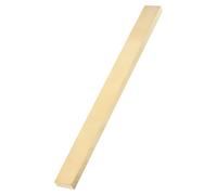 sourcing map 1 Pcs H62 Brass Flat Bar Stock, 0.37"x1"x12" Square Metal Solid Brass Bars for Knife Making DIY Handicrafts Architectural Decoration Industry Thermal Conductivity