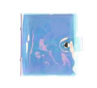 sourcing map 1 Pcs Mini Photo Album, 36 Pockets 4x4 Portable Kpop Photocard Holder Credit Card Holder for Mini Camera Snap Instant Cameras Travel Photos Credit Cards, Laser Color
