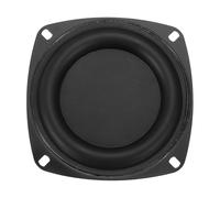 sourcing map 1 Pcs Passive Radiator 4 Inch Woofer Vibrating Membrane, Rubber Vibration Diaphragm Plate Subwoofer for Bass Speaker Replacement,