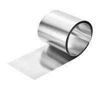 sourcing map 1 Pcs Pure Nickel Sheet, 99.6% Pure Nickel Plate Nickel Strip 0.004"x3.94"x39.4"(0.1x100x1000mm) Nickel Anode for Electroplating Scientific Lab Industry DIY Craft