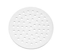 sourcing map 1 Pcs Stainless Steel Floor Drain Cover, 2.6 Inches Shower Hair Catcher Drain Grate for Furniture Repair Bathroom Kitchen, Silver Tone(Round)