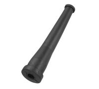 sourcing map 1 Pcs Strain Cord Boot Protector, 5.4x1.3 Inch Cable Rubber Sleeve Hose Flex- Strain Protector for Power Tool Cutting Machine and Drill Cable Protection, Black