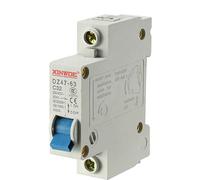 sourcing map 1 Pole 32A 230/400V Low-voltage Miniature Circuit Breaker Din Rail Mount DZ47-63 C32