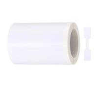 sourcing map 1 Roll Thank You Blank Tamper Evident Labels 0.47x2.36 Inch Adhesive Dumbbell Shape Top Stickers for Coffee Cup, Storage Jar, 500 Count/Roll White