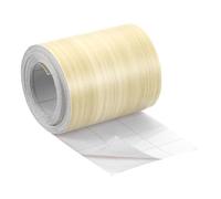 sourcing map 1 Roll Wood Grain Tape, 2.36" x 26 Ft Realistic Textured Repair Tape Self Adhesive Wood Textured Patch for Floor Wall Door Table Cabinets Desk Furniture Home Decor(Yellow)